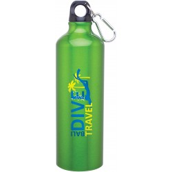 Custom Logo 24 Oz. Apple Green H2go Classic Aluminum Water Bottle Custom Logo 24 Oz. Apple Green H2go Classic Aluminum Water Bottle