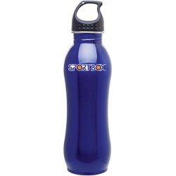 Custom Logo 24 Oz. H2go Balance Blue Stainless Steel Water Bottle Custom Logo 24 Oz. H2go Balance Blue Stainless Steel Water Bottle
