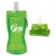 Custom Logo 18 Oz Foldable Water Bottle w/ Matching Carabiner
